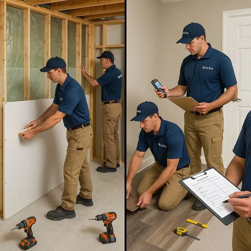 Repairs and Reconstruction process in Cameron, TX