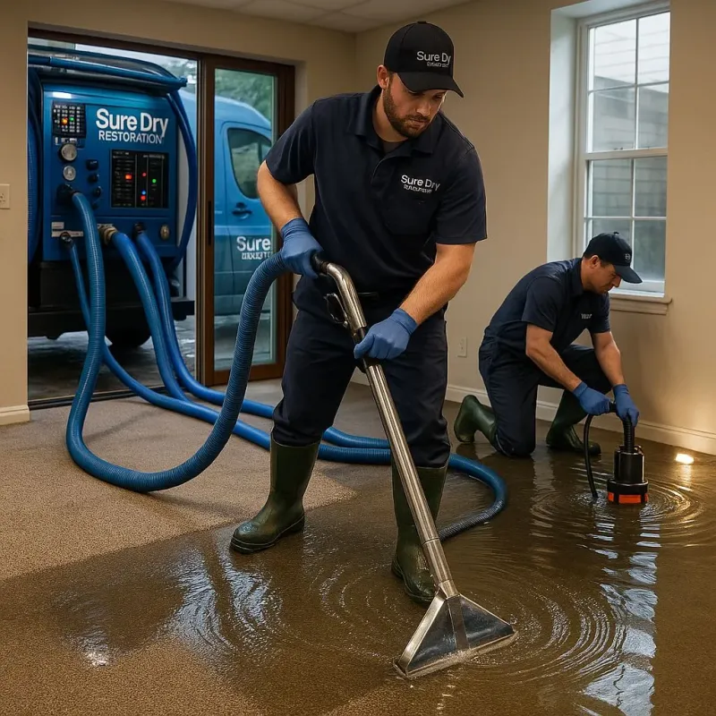 Water Extraction and Removal process in Cameron, TX